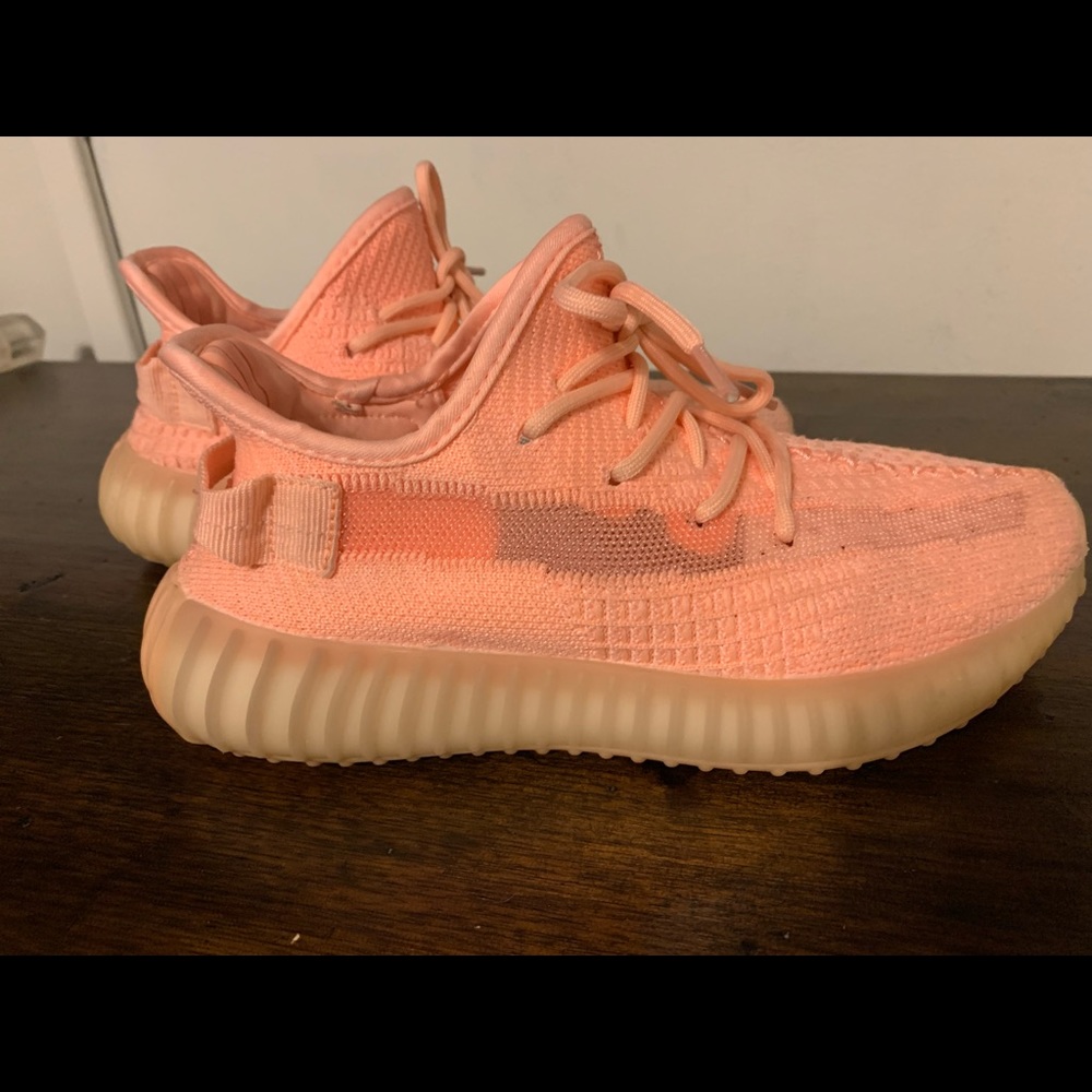 Gently used pink Jeezy Boost 6.5
